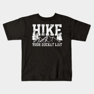 Hike - Hiking shirt Nature Lost Climb Kids T-Shirt